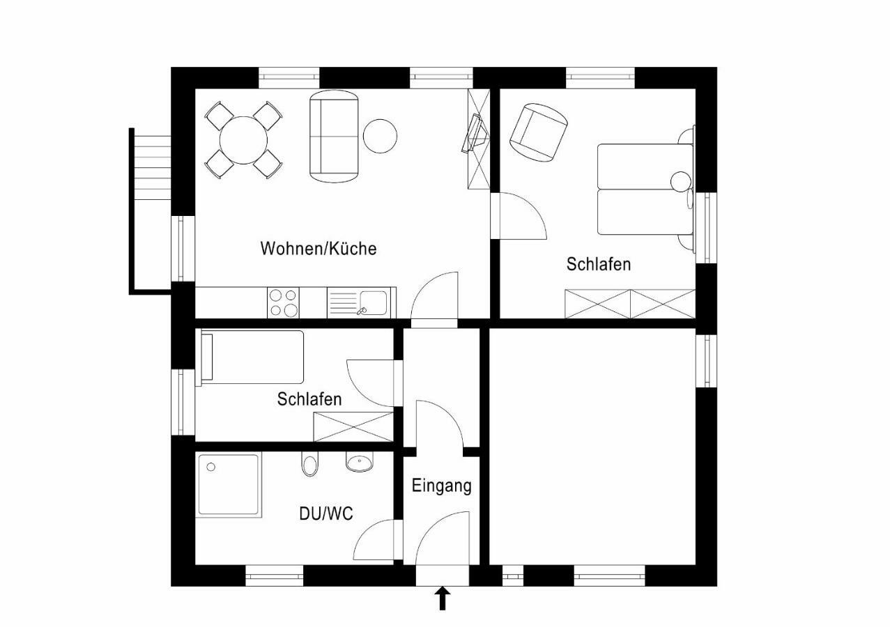 Tal-Residenz Whg 1 Daire Bad Salzuflen Dış mekan fotoğraf